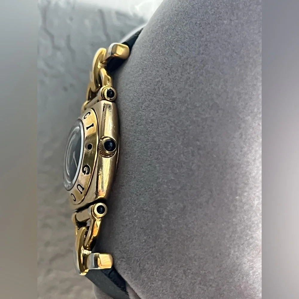 GUCCI 6300L Women's gold plated 10 microns 14k - Picture 5 of 15